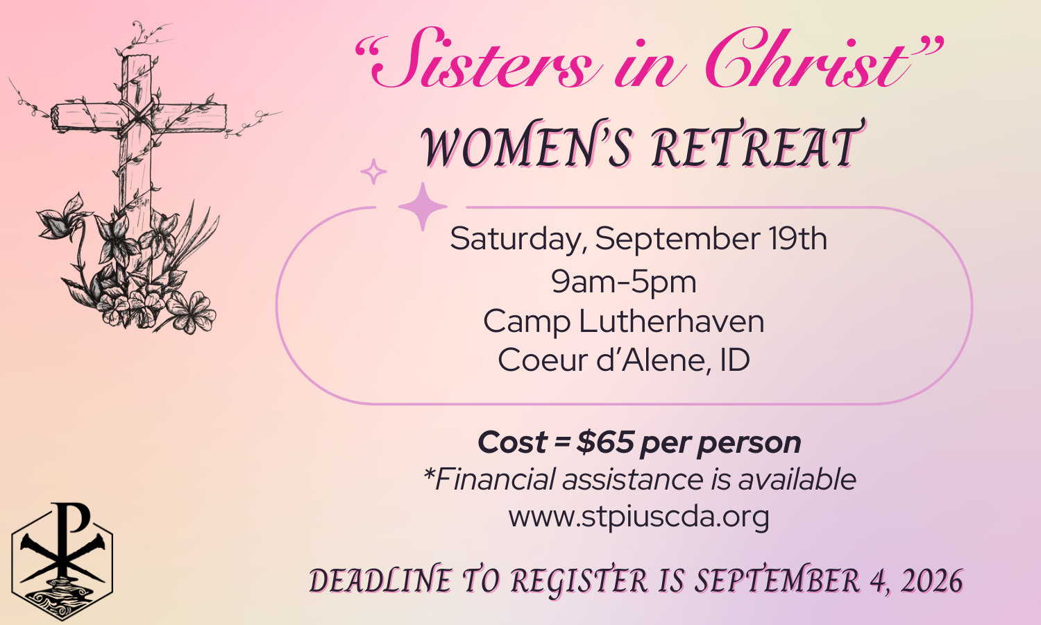 "Sisters in Christ" Women's Retreat